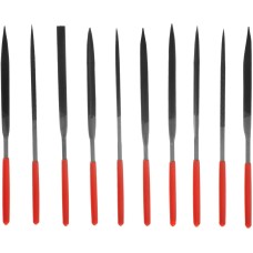 Набор инструмента MATRIX Набор надфилей, 160 х 4 мм, 10 шт, обрезиненные рукоятки 15818