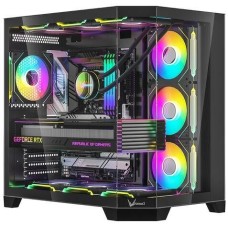 Корпус FORMULA Корпус ATX Crystal Z6 Floe, Midi-Tower, без БП, черный