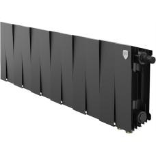 Радиатор ROYAL THERMO Радиатор биметаллический PianoForte 200 Чёрный VR80- 12 секц