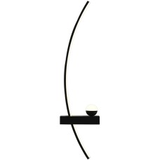 ESCADA Настенный светильник 10220/2 LED*15W Black L