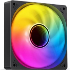 JONSBO Вентилятор SL-120B 120мм, 4-pin, 1500об/мин, 22 - 32 дБ, ARGB, черный, Ret