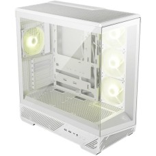 Корпус для ПК MSI Корпус для ПК MAG PANO 130R PZ White 2xUSB 3.2 Gen 1, 1xUSB 3.2 Gen2 Type-C, 3x120mm ARGB Reverse Blade Fan, 1x120mm ARGB Fan, 1 to 3 Fan PWM Splitter, Tempered Glass Window