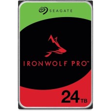 SEAGATE Жесткий диск Ironwolf Pro ST24000NT002, 24ТБ, HDD, SATA III, 3.5