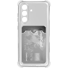 BORASCO Чехол (клип-кейс) Bumper Case, для Samsung Galaxy A57, противоударный, прозрачный [76478]