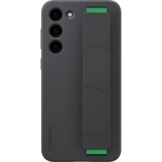 SAMSUNG Чехол (клип-кейс) для Galaxy S23+ Silicone Grip Case черный (EF-GS916TBEGRU)