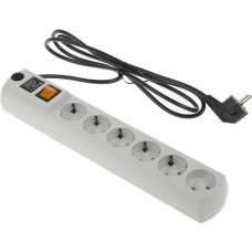 MOST Сетевой фильтр H6 2м (6 розеток) белый (коробка)