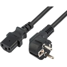 REXANT Шнур питания 04-2740 Schuko-C13 проводник.:3x1мм2 5м 220В черный