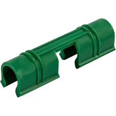 PALISAD Универсальные зажимы для крепления к каркасу парника D 12 мм, 20 шт в упаковке, зеленые 64429