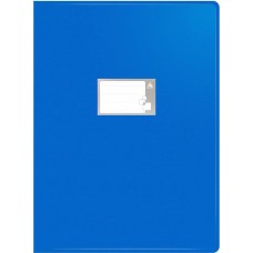 БЮРОКРАТ Папка с 20 прозр.вклад. -BPV20A3BLUE A3 пластик 0.8мм синий