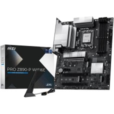 MSI Материнская плата PRO Z890-P WIFI6E Z890, LGA1851, 4*DDR5, 3*PCIEx16, 1*PCIEx1, 4*M.2, 2*TypeC, 1*USB3.2 Gen2, 6*USB3.2 Gen1, 8*USB2.0, 4*SATA3, 5G, DP, HDMI, ATX, RTL
