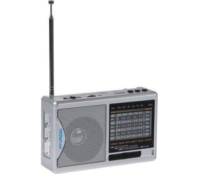 Радиоприемник HYUNDAI H-PSR160 серебро