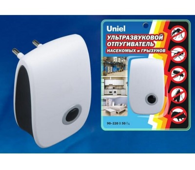 Устройство для отпугивания кротов и змей, на солнечной батарее UNIEL (UL-00004562) UDR-E11 WHITE