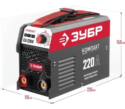 Сварочный аппарат ЗУБР СА-220К Сварочный аппарат инверторный 220 А