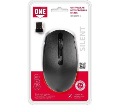 Мышь SMARTBUY (SBM-280AG-K) ONE 280AG черный
