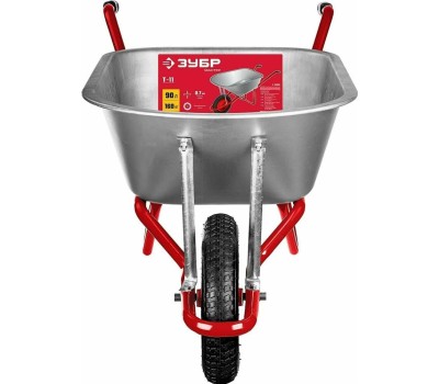 Тачка садово-строительная ЗУБР 39962 90л