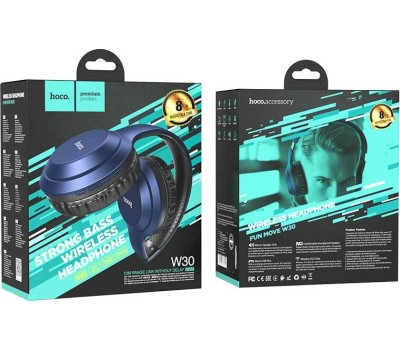 гарнинитура HOCO (6931474735799) W30 FUN MOVE синий