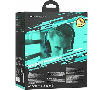 гарнинитура HOCO (6931474735799) W30 FUN MOVE синий