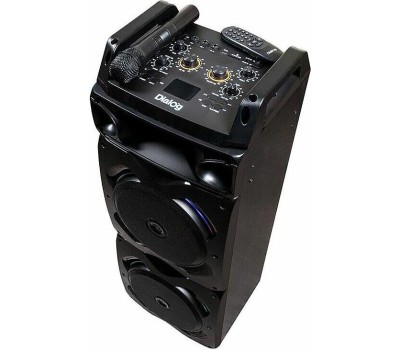 Dialog Oscar AO-220 - акустическая колонка 1.0, 100W RMS, Караоке с беспр.микр, BT+FM+USB+SD+GT вход