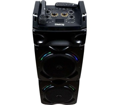 Dialog Oscar AO-220 - акустическая колонка 1.0, 100W RMS, Караоке с беспр.микр, BT+FM+USB+SD+GT вход