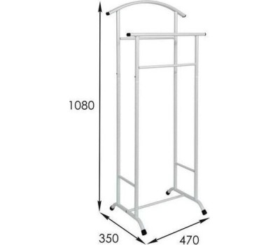 Вешалка напольная ЗМИ Стиль 3 белая ВНП 300