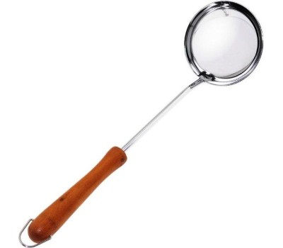 Шумовка хром дерев. ручка MULTIDOM Шумовка хром дерев. ручка AN50-33