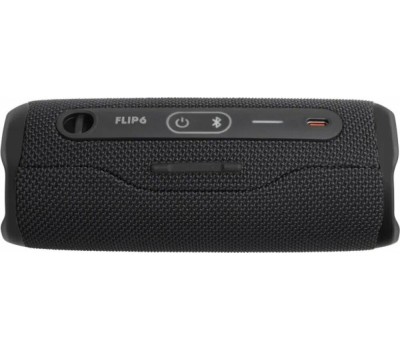 Колонка портативная JBL FLIP 6 BLACK черная (JBLFLIP6BLK) [ПИ]