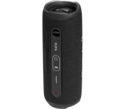 Колонка портативная JBL FLIP 6 BLACK черная (JBLFLIP6BLK) [ПИ]