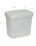 Корзина для хранения VIOLET Ротанг 10л белый 421106