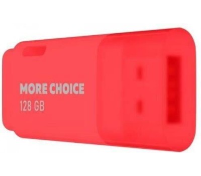 флэш-накопитель MORE CHOICE (4610196407482) MF128 USB 128GB 2.0 Red