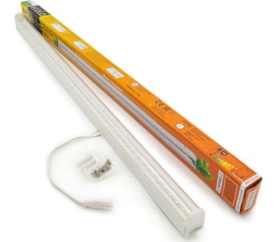 Светодиодный линейный светильник Т5 с выключателем ECOLA LT5P60ELC LED linear IP20 6W 220V