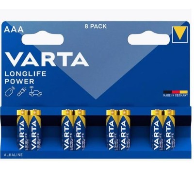 VARTA (04903121418) BL8 LR03 LONGLIFE POWER HIGH ENERGY ALKALINE