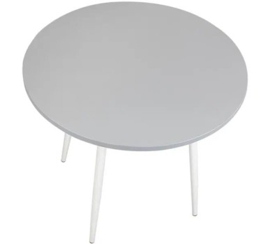 Корпусная мебель POLINI Стол обеденный Home London серый-белый (1 кор.)