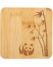 MALLONY Набор из 3 подставок под горячее бамбука Foresta di bambu, р-р: 10*10*0,8 см (985990)