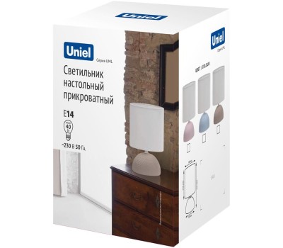 светильник UNIEL (UL-00010752) UML-B302 E14 BLUE