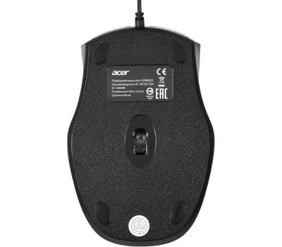 ACER Мышь OMW020 черный оптическая 1600dpi USB 4but (ZL.MCEEE.004)