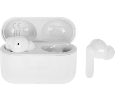 REALME Гарнитура внутриканальные Buds T200 белый беспроводные bluetooth в ушной раковине (6941764462076)