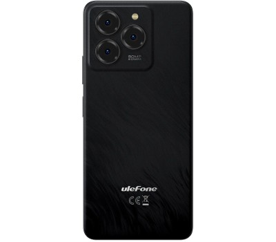 Смартфон ULEFONE Смартфон Note 20 Pro Euroasia 4+128 Satin Black/6.75”HD+/90Hz/UnisocT606/And14/50+2+Depth/8MP/6000mAh