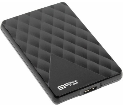 SILICON POWER 2ТБ Внешний диск HDD Diamond D06, USB 3.0, черный [sp020tbphdd06s3k]
