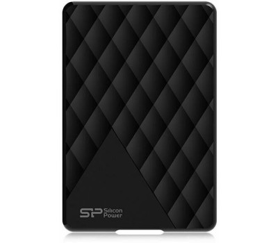 SILICON POWER 2ТБ Внешний диск HDD Diamond D06, USB 3.0, черный [sp020tbphdd06s3k]