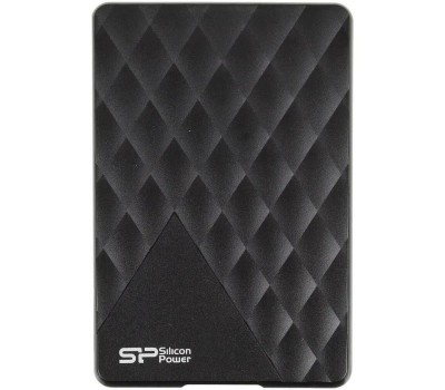 SILICON POWER 2ТБ Внешний диск HDD Diamond D06, USB 3.0, черный [sp020tbphdd06s3k]