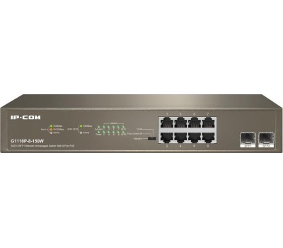 Коммутатор TENDA Коммутатор 8PORT 1000M POE G1110P-8-150W IP-COM