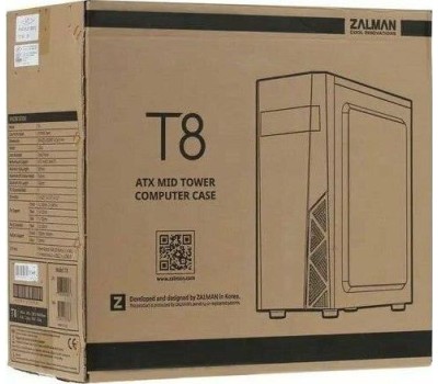 Корпус для ПК ZALMAN Корпус MIDITOWER ATX W/O PSU T8