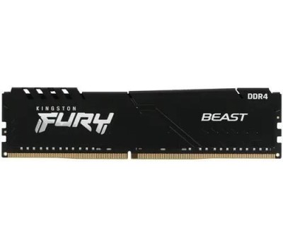 Оперативная память KINGSTON Оперативная память Fury Beast Black KF432C16BB/16 DDR4 - 1x 16ГБ 3200МГц, DIMM, Ret