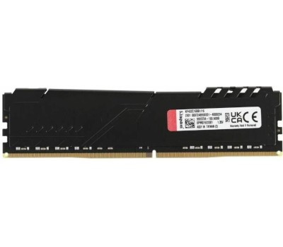 Оперативная память KINGSTON Оперативная память Fury Beast Black KF432C16BB/16 DDR4 - 1x 16ГБ 3200МГц, DIMM, Ret