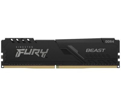 Оперативная память KINGSTON Оперативная память Fury Beast Black KF432C16BB/16 DDR4 - 1x 16ГБ 3200МГц, DIMM, Ret