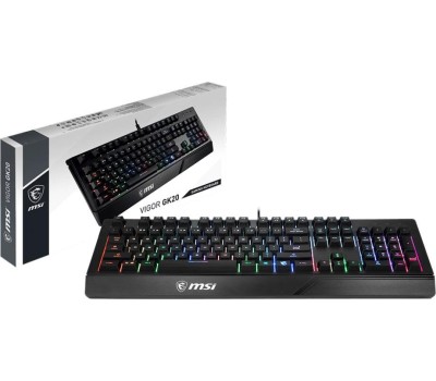 Клавиатура MSI Клавиатура GAMING BLACK RUS VIGOR GK20