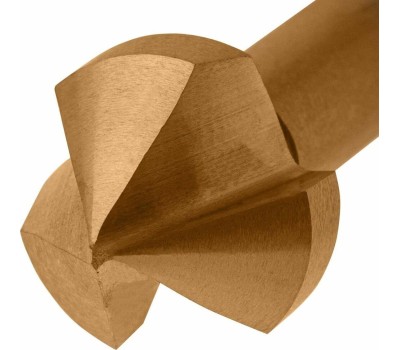 Зенковка DENZEL Зенковка конусная под М10, HSS, по металлу, 6-гранный хвостовик 72311