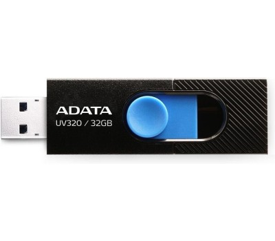 Флешка A-DATA Флешка USB UV320 32ГБ, USB3.2, черный [auv320-32g-rbkbl]