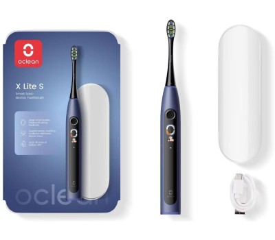 Зубная щетка электрическая OCLEAN Электрическая зубная щетка Комплект X Lite Set (Темно-синий)