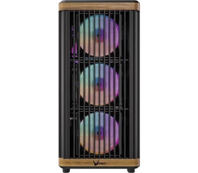 Корпус для ПК FORMULA Корпус ATX TimberLine T1, Midi-Tower, без БП, черный